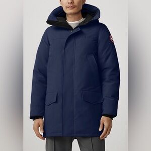 Canada Goose Mens Langford Parka Atlantic Navy Size 2XL